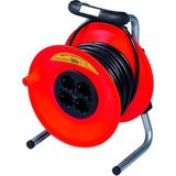 Izeltaş 0741050050 Makaralı Uzatma Kablosu 50 Metre - Gri