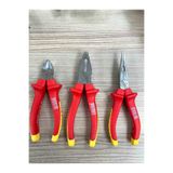 İzeltaş 1000 V Pense 160mm Yan Keski 140mm Kargaburun 160mm 3'lü Set, 3 lü