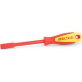 İzeltaş 1000V Izole Manyetik Bits Tutucu Tornavida 6,3X120 mm (10 Adet) - Siyah