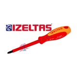 İzeltaş 1000V İzoleli Elektrikçi Yıldız Uçlu 6x100 Tornavida