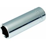 Izeltaş 1107 06 4013 13MM 1/4’’ Altı Köşe Derin Lokma Anahtar - Antrasit