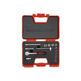 İzeltaş 1107006015 1/4'' 15 Parça Altı Köşe Karbüratör Lokma Anahtar Takımı
