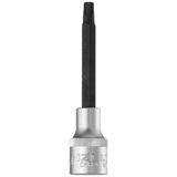 İzeltaş 1113064240 T 40 1/2" Uzun Star (tor X) Uçlu Lokma Anahtar (100 Mm), Krom, T40 Lokma