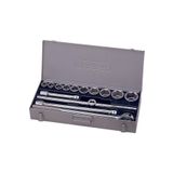 İzeltaş 1119 3/4” Altı Köşe Lokma Anahtar Takımı (14 parça, mm) Lokma