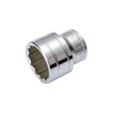 İzeltaş 1/2 12 mm On İki Köşe Yıldız Lokma