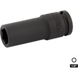 İzeltaş 1/2 Altı Köşe Havalı Derin Lokma 10 mm - 30 mm