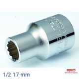 İzeltaş 1/2'' Oniki Köşe 17 mm Lokma Anahtar IZL-1114061017 Lokma