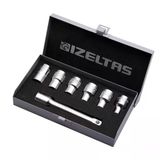 İzeltaş 1/2'' Star Lokma 7 Parça Anahtar Takımı