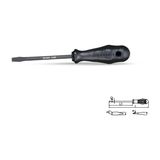 Izeltaş 13000 005116 6X100 Black Line Düz Uçlu Tornavida - 001-Renkli