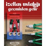 İzeltaş 13000005314 3 Parça Yeşil Kraft Nostalji Pense Seti