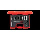 İzeltaş 1/4" Altı Köşe Derin Lokma Anahtar Set (14 Parça) 1107 00 6014