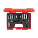 İzeltaş 1/4" Altı Köşe Derin Lokma Takımı (14 Parça, Metrik) | Cırcır Kollu Profesyonel Set