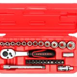 Izeltaş 1/4" Altı Köşe Lokma Anahtar ve Bits Set 27 Parça