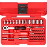 Izeltas 1/4" Altı Kose Lokma Anahtar Ve Bıts Set 45 Parca