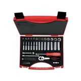 İzeltaş 1400 1/4 Altı Köşe Lokma Anahtar Ve Bits Set 48 Parça - 14000005131