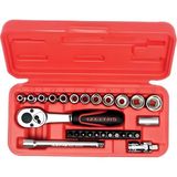 Izeltaş 14000 005132 1/4” Altı Köşe Lokma Anahtar ve Bits Set (27 Parça, Mm) - Antrasit