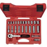 Izeltaş 14000 005134 3/8” Altı Köşe Lokma Anahtar Set (24 Parça, Mm) - Antrasit
