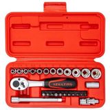 İzeltaş 14000005132 1/4'' Altı Köşe Mini Lokma Anahtar Ve Bits Set 27 Parça