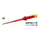 İzeltaş 14000005328 1000V 2.5 x 75 Elektro Slim Düz Tornavida