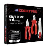 İzeltaş 160Mm Kraft Pense Seti (3 Parça)