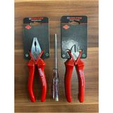 Izeltaş 180 mm Pense , 160 mm Yan Keski , 190 mm Kontrol Kalemi Seti 3 Parça