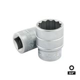 İzeltaş 32 mm 3/4 On İki Köşe Yıldız Lokma