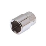 Izeltaş 3/8 Altı Köşe Derin Lokma 13 mm - Gri