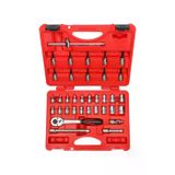 İzeltaş 3/8” Altı Köşe Lokma Anahtar & Lokma Allen Set (35 parça)