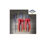 İzeltaş 3'lü 1000V Elektrikçi Seti 180mm Pense 160mm Yankeski 190mm Kontrol Kalemi, 3'LÜ 1000V ELEKTRİKÇİ SETİ