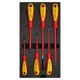 İzeltaş 4140009106 1000V 6 Parça Elektrikçi İzole Tornavida Set