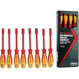 Izeltaş 4773 00 8108 1000V Süngüsü Izoleli 8’li Lokma Uçlu Tornavida Takımı - 001-Renkli - SET