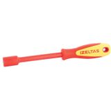 İzeltaş 4773190110 1000 V 11 mm Süngüsü İzoleli Lokma Uçlu Tornavida