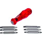 Izeltaş 4815 00 6107 Değişken Bits Uçlu Tornavida Set (7 Parça) - 001-Renkli