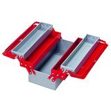 İzeltaş 5 Gozlu Takım Çantasi Uzun, Kırmızı/Gri, 600mm