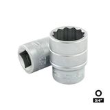 İzeltaş 50 mm 3/4 On İki Köşe Yıldız Lokma