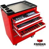 İzeltaş 8235006121 121 Parça 5 Çekmeceli Dolu Partner Takım Dolabı
