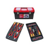 Izeltaş 8440 00 1023 19” Plastik Takım Çantası Elektrikçi Set ( 23 Parça) - Antrasit