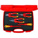 İzeltaş 8795006005 1000V 5 Parça Elektrikçi İzole Tornavida Set