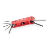 İzeltaş Allen Anahtar Takim 7 Li Plastik Kasali 1,5-6 Mm red