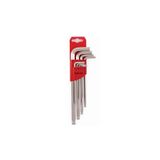 İzeltaş Allen Anahtar Takımı, 9 Parça, 1.5-10 mm, Yuvarlak Başlı