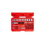 İzeltaş Altı Köşe Lokma Anahtar ve Bits Set 1/4" 45 Parça, BLS00003062