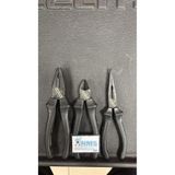 İzeltaş Black Line 3 Parça Pense Seti 180mm Pense 160mm Yan Keski 180mm Kargaburun, BLCKNMS3