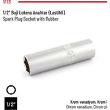 İzeltaş Buji Lokması (1/2) Lastikli 16Mm