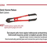 İzeltaş Demir Kesme Makası 18 İnç (450Mm)
