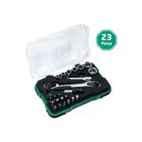 İzeltaş Elta 1/4” Cırcır Lokma Anahtar & Bits Set (23 parça, mm)