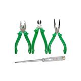 İzeltaş Elta Pense Kargaburun Yan Keski Seti + Kontrol Kalemi Set 160mm, TYC00100723114