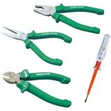 Izeltaş Elta Yan Keski 160MM Opak Pense 160MM Kargaburun 160MM Kontrol Kalemi Takım Seti, Elta Ya - Çok Renkli