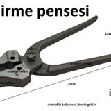 İZELTAŞ GERDİRME PENSESİ METALİK DERİ GERDİRME BEZ GERME ÇEKTİRME PENSE