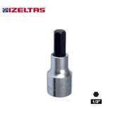İzeltaş H12 1/2 12 mm Lokmalı Allen Kısa Uç
