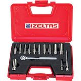 İzeltaş İzeltaş 1107006014 14'lü Derin Lokma Takımı 1/4" Çok Renkli